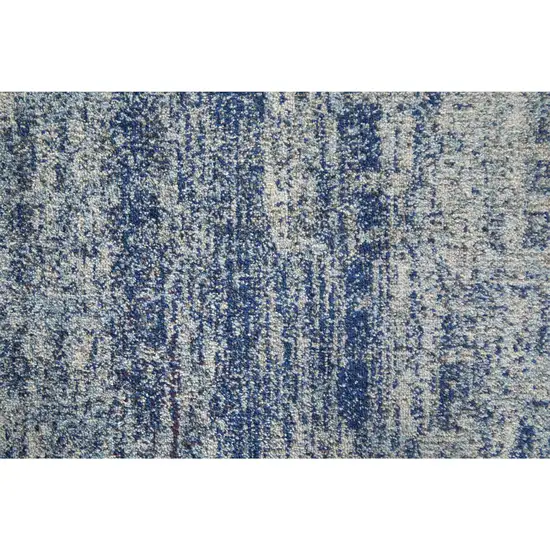 10' Abstract Power Loom Runner Rug Photo 7