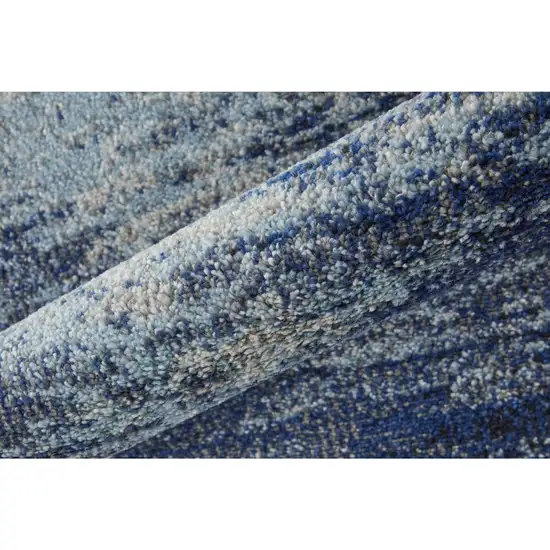 10' Abstract Power Loom Runner Rug Photo 7