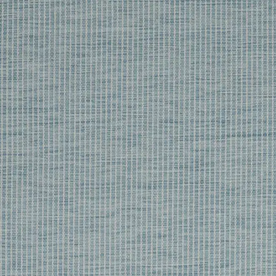 8' Aqua Power Loom Runner Rug Photo 7