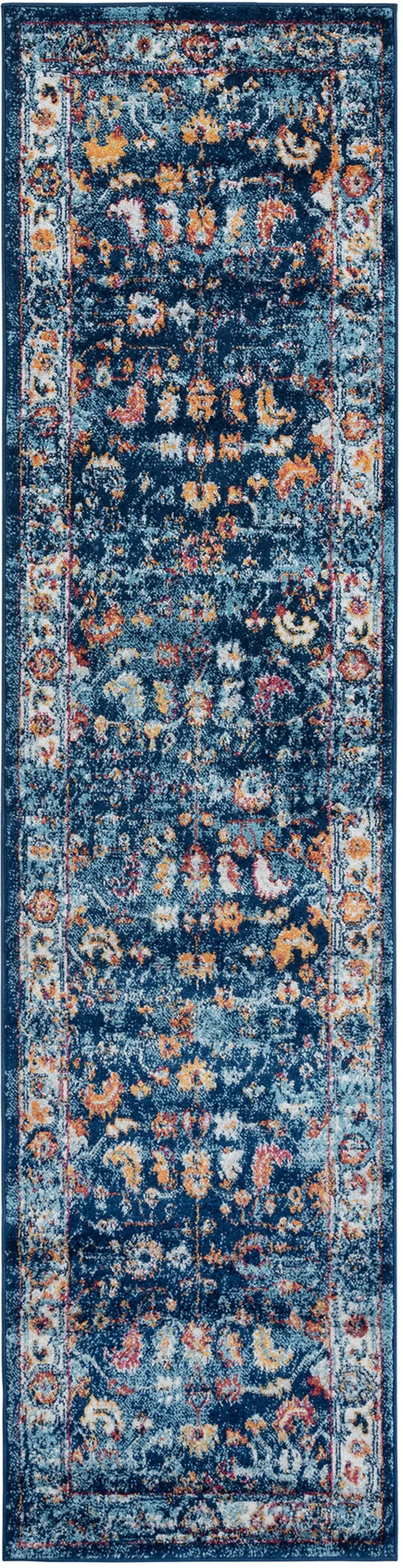 10' Oriental Power Loom Runner Rug Photo 1