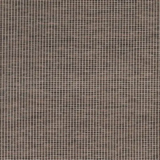 8' Brown Power Loom Runner Rug Photo 3