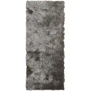 Photo of 6' Shag Hand Tufted Runner Rug