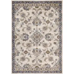 Photo of 10' Floral Power Loom Runner Rug