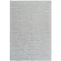 Photo of 8' Gray Abstract Non Skid Runner Rug