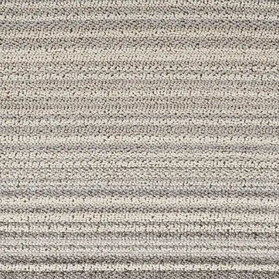 8' Gray and Beige Abstract Distressed Area Rug Photo 4