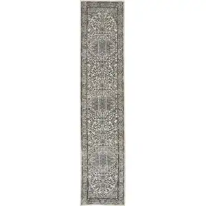 Photo of 10' Medallion Power Loom Runner Rug