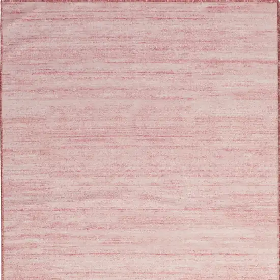 10' Pink Abstract Washable Runner Rug Photo 5