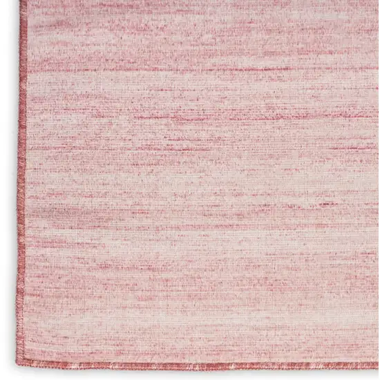 6' Pink Abstract Washable Runner Rug Photo 4