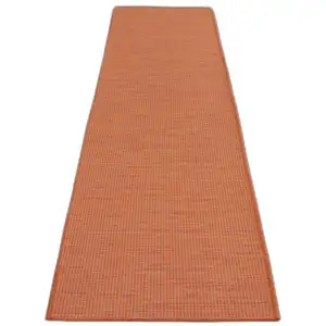 Photo of 12' Rust Power Loom Runner Rug