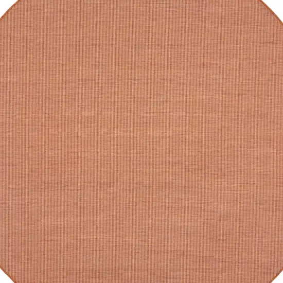 8' Terracotta Indoor Outdoor Area Rug Photo 4