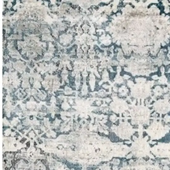 Teal Runner Rug Photo 4