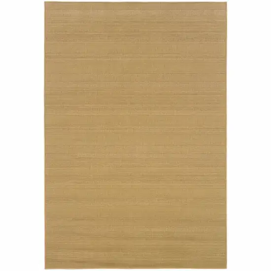 3' X 5' Beige Stain Resistant Indoor Outdoor Area Rug Photo 1