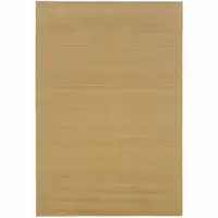 Photo of 3' X 5' Beige Stain Resistant Indoor Outdoor Area Rug