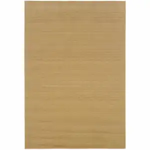 Photo of 3' X 5' Beige Stain Resistant Indoor Outdoor Area Rug