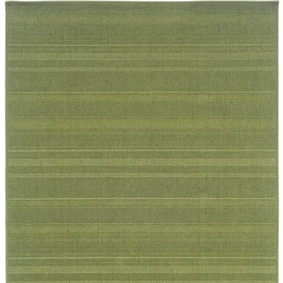 Green Stain Resistant Indoor Outdoor Area Rug Photo 4