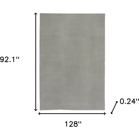 8' X 11' Grey Non Slip Rug Pad Photo 7