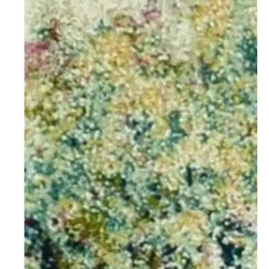 3'X5' Ivory Machine Woven Abstract Splatter Indoor Area Rug Photo 6