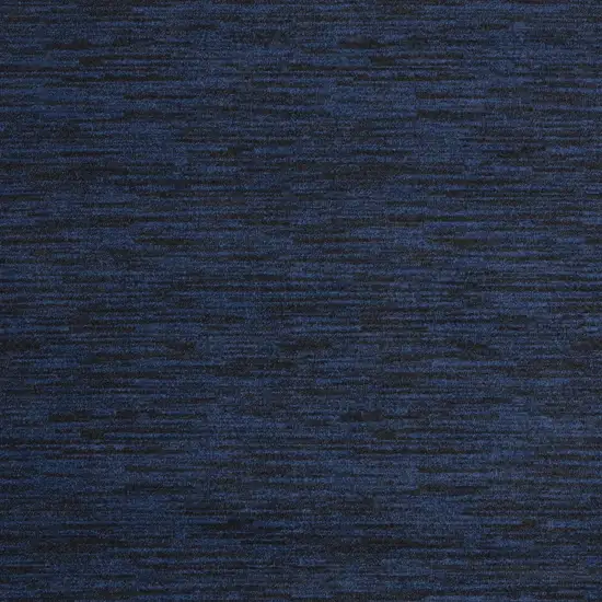 7' X 7' Midnight Blue Square Non Skid Indoor Outdoor Area Rug Photo 3