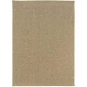 Photo of 3' X 5' Sand Stain Resistant Indoor Outdoor Area Rug