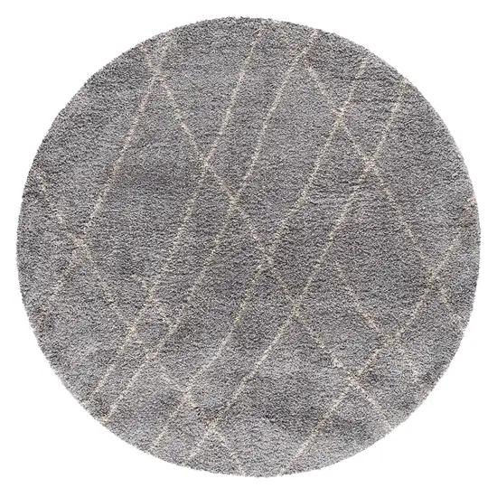 94 X 126 Slate Polypropylene Rug Photo 1