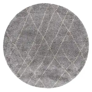 Photo of 94 X 126 Slate Polypropylene Rug