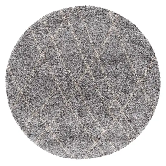 94 X 126 Slate Polypropylene Rug Photo 2