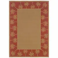 Photo of 2' X 3' Stain Resistant Indoor Outdoor Area Rug