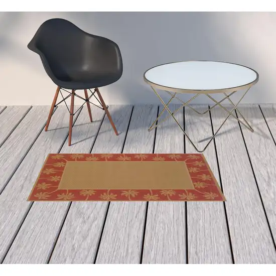 2' X 3' Stain Resistant Indoor Outdoor Area Rug Photo 2