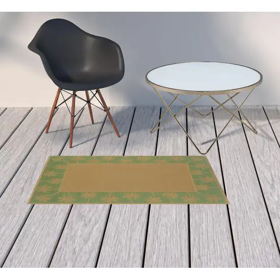 2' X 3' Stain Resistant Indoor Outdoor Area Rug Photo 2