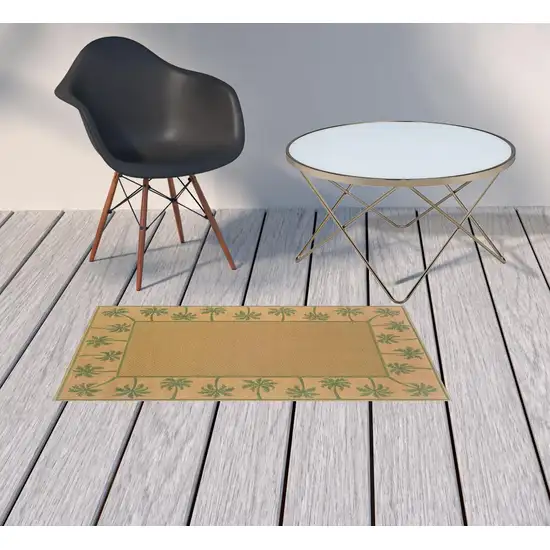 2' X 3' Stain Resistant Indoor Outdoor Area Rug Photo 2