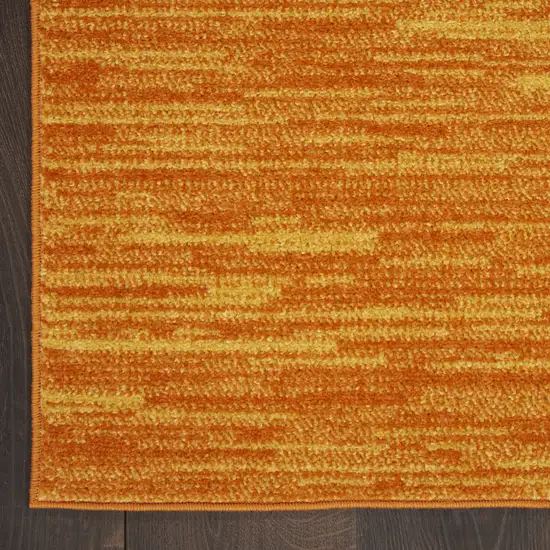 7' X 7' Sunburst Square Non Skid Indoor Outdoor Area Rug Photo 9