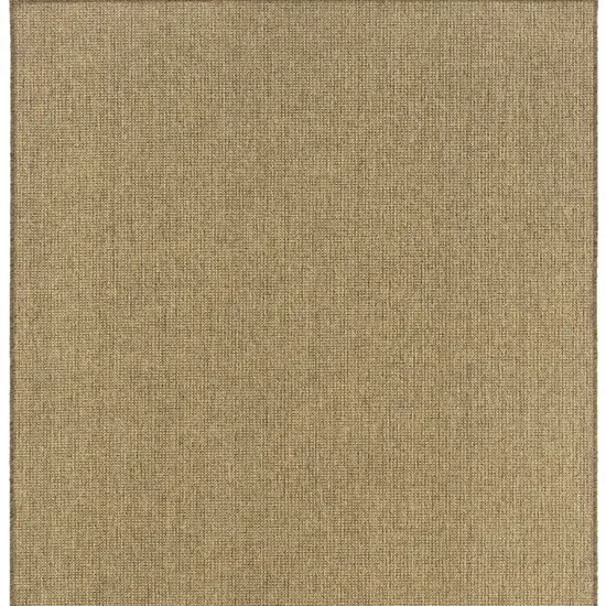 Tan Stain Resistant Indoor Outdoor Area Rug Photo 5