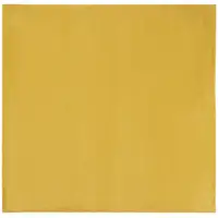 Photo of 7' X 7' Yellow Square Non Skid Indoor Outdoor Area Rug