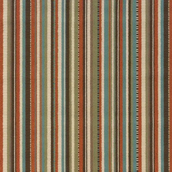 2'x4' Green and Brown Striped Indoor Outdoor Scatter Rug Photo 4