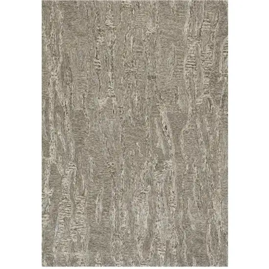 Sand Hand Tufted Abstract Indoor Area Rug Photo 2