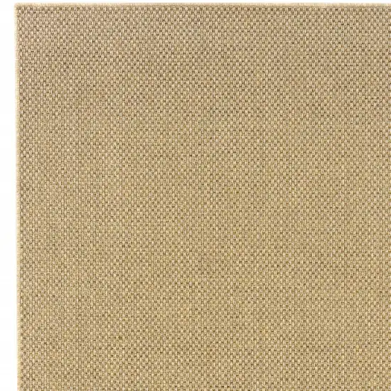 Beige Indoor Outdoor Area Rug Photo 6