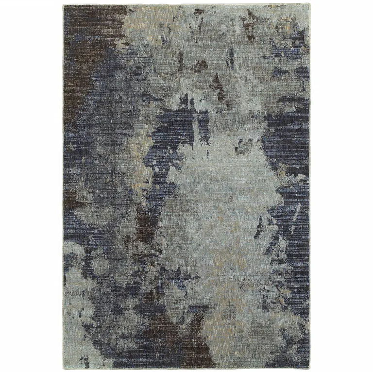 Abstract Power Loom Area Rug Photo 1