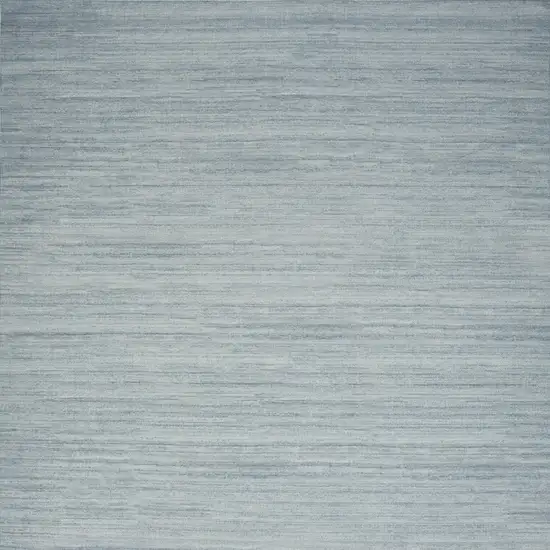 Aqua Abstract Washable Area Rug Photo 6