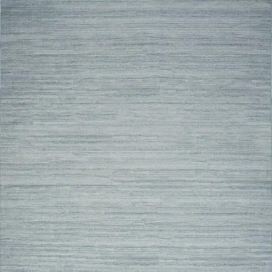 Aqua Abstract Washable Area Rug Photo 6