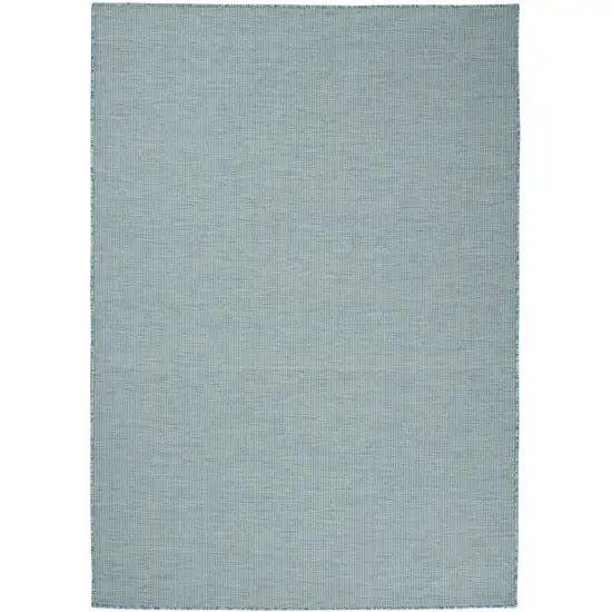 Aqua Power Loom Area Rug Photo 4