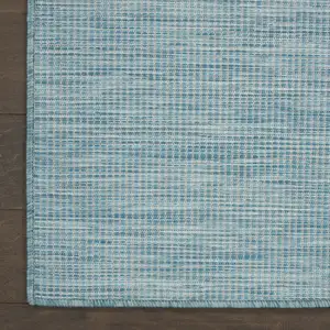 Photo of Aqua Power Loom Area Rug