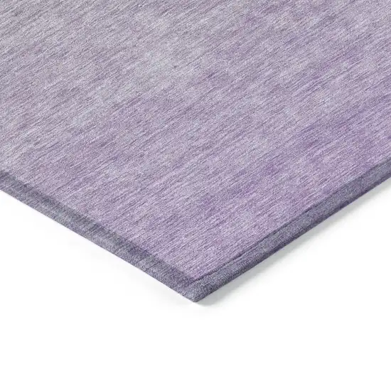 Artichoke Green And Lavender Ombre Washable Indoor Outdoor Area Rug Photo 5