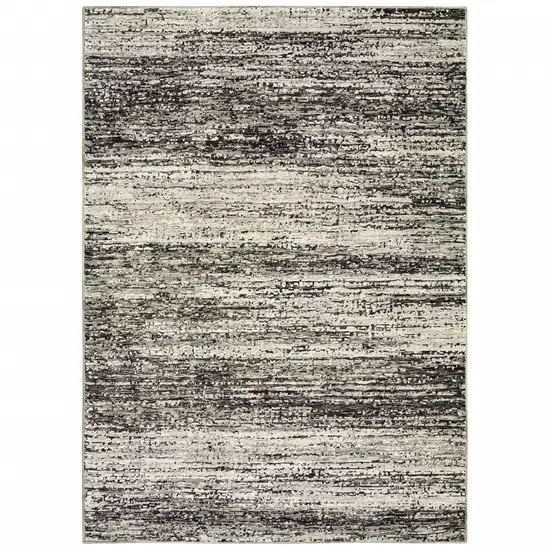 Ash and Slate Abstract Area Rug Photo 1