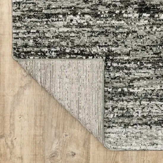 Ash and Slate Abstract Area Rug Photo 2