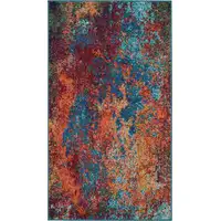 Photo of Atlantic Abstract Power Loom Non Skid Area Rug