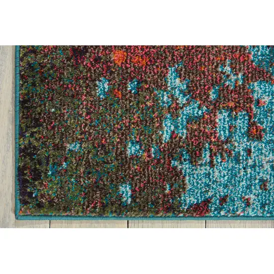 Atlantic Abstract Power Loom Non Skid Area Rug Photo 3