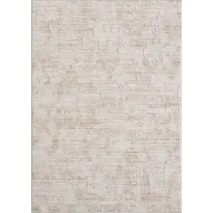 Photo of Beige Abstract Area Rug