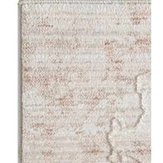 Beige Abstract Area Rug Photo 4