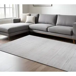 Photo of Beige Abstract Area Rug