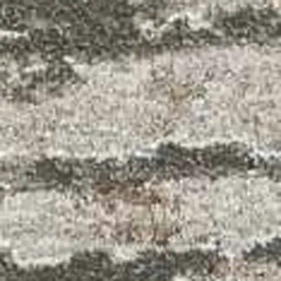 Beige Abstract Stain Resistant Area Rug Photo 4